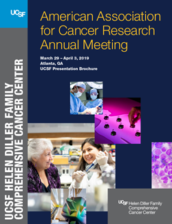 UCSF AACR brochure cover