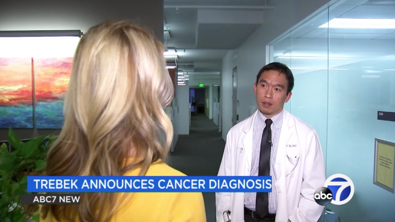 Dr. Andrew Ko, Professor, Department of Medicine (Hematology/Oncology), UCSF, discusses pancreas cancer diagnosis and treatment with ABC7 News in San Francisco.