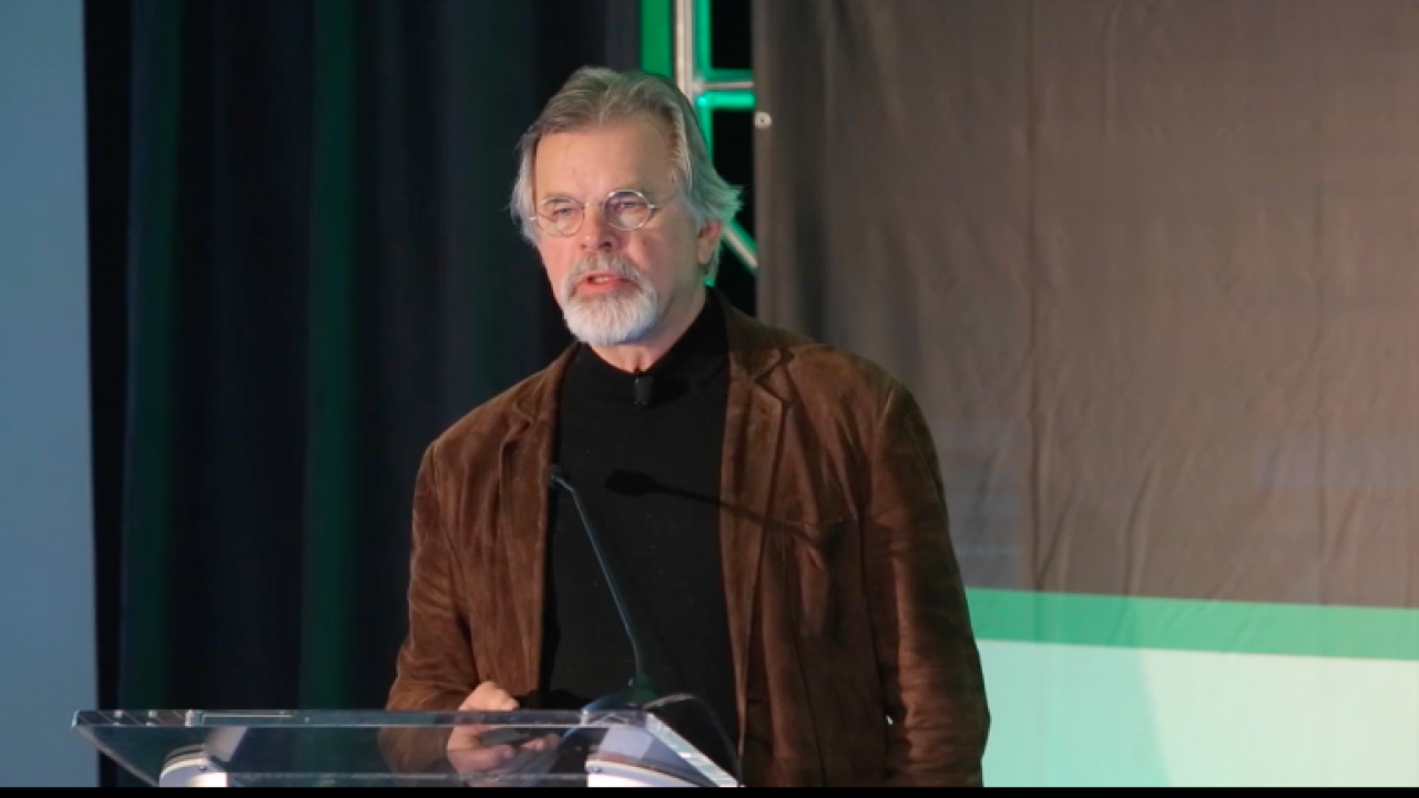 Robert Hiatt, MD, PhD, presented on the San Francisco Cancer Initiative, an example of precision population health, at the Precision Medicine World Conference in January 2017.