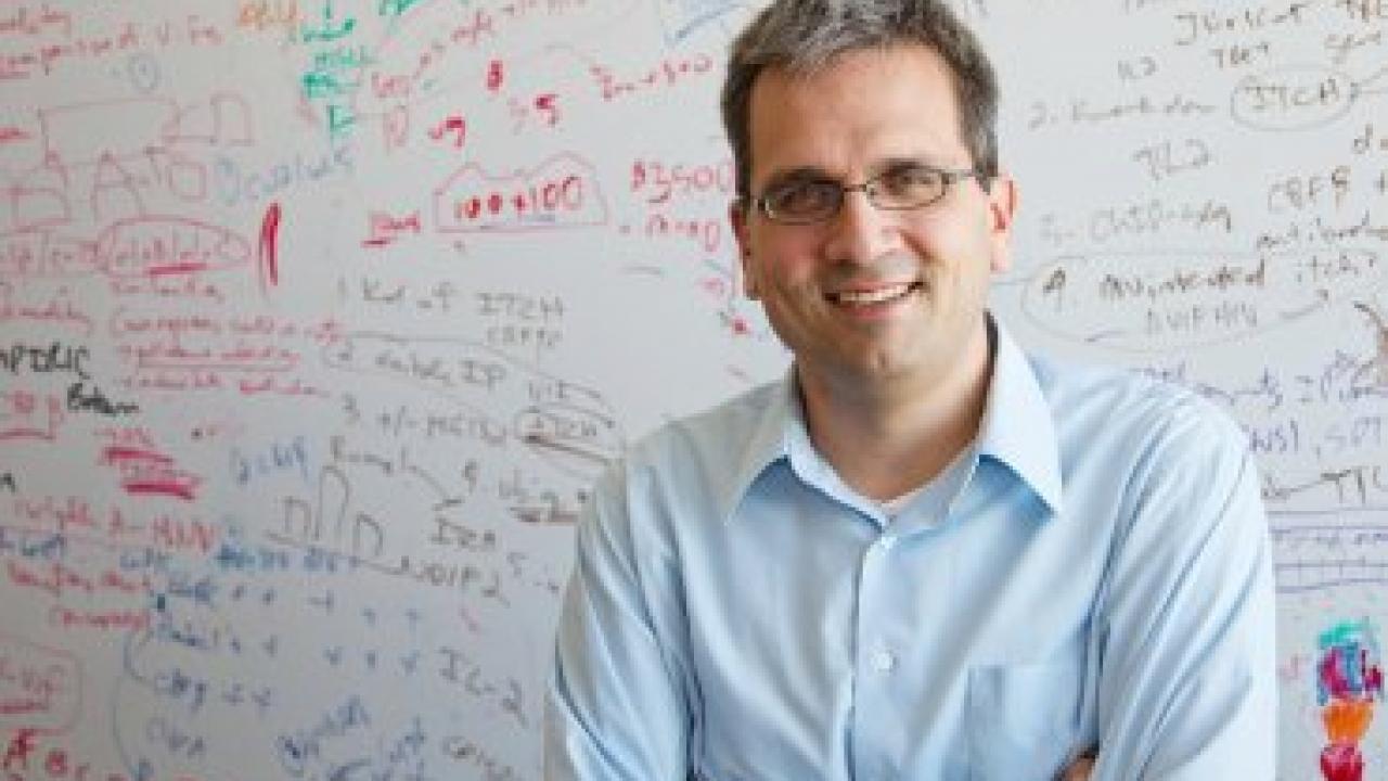 Nevan Krogan, PhD, is the founding director of UCSF's new Quantitative Biosciences Institute. Photo by Susan Merrell