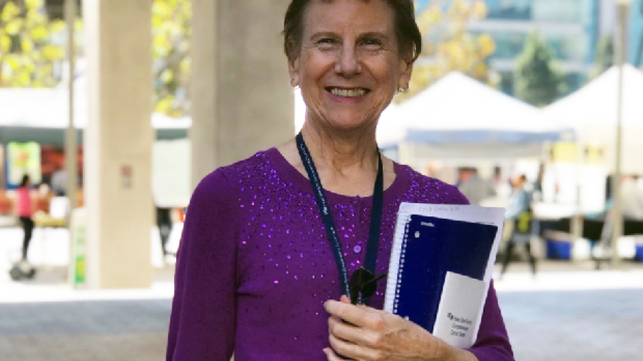 Adele Dow retires in October 2019 after many years of service with the UCSF Helen Diller Family Comprehensive Cancer Center.