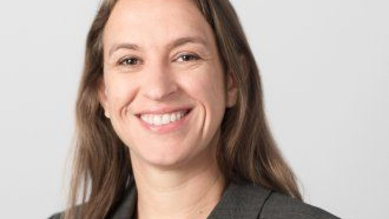 Lena Winestone, MD, senior author of the study that looked at how insurance impacts survival of children with sarcoma.