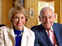 Joan and Sanford I. Weill. Photo by Walter Zarnowitz, UCSF