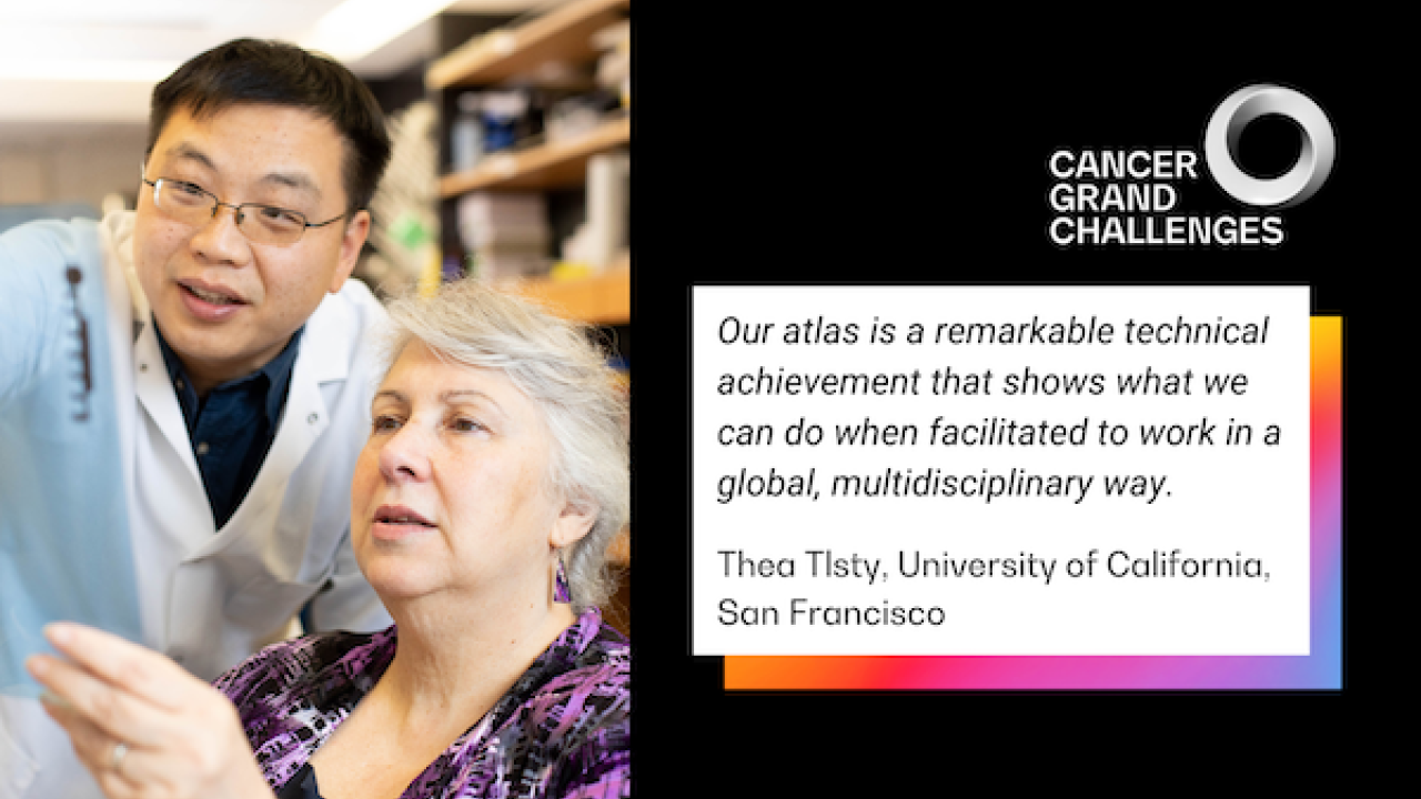 Cancer Grand Challenges ATLAS Team led by Thea Tlsty, PhD