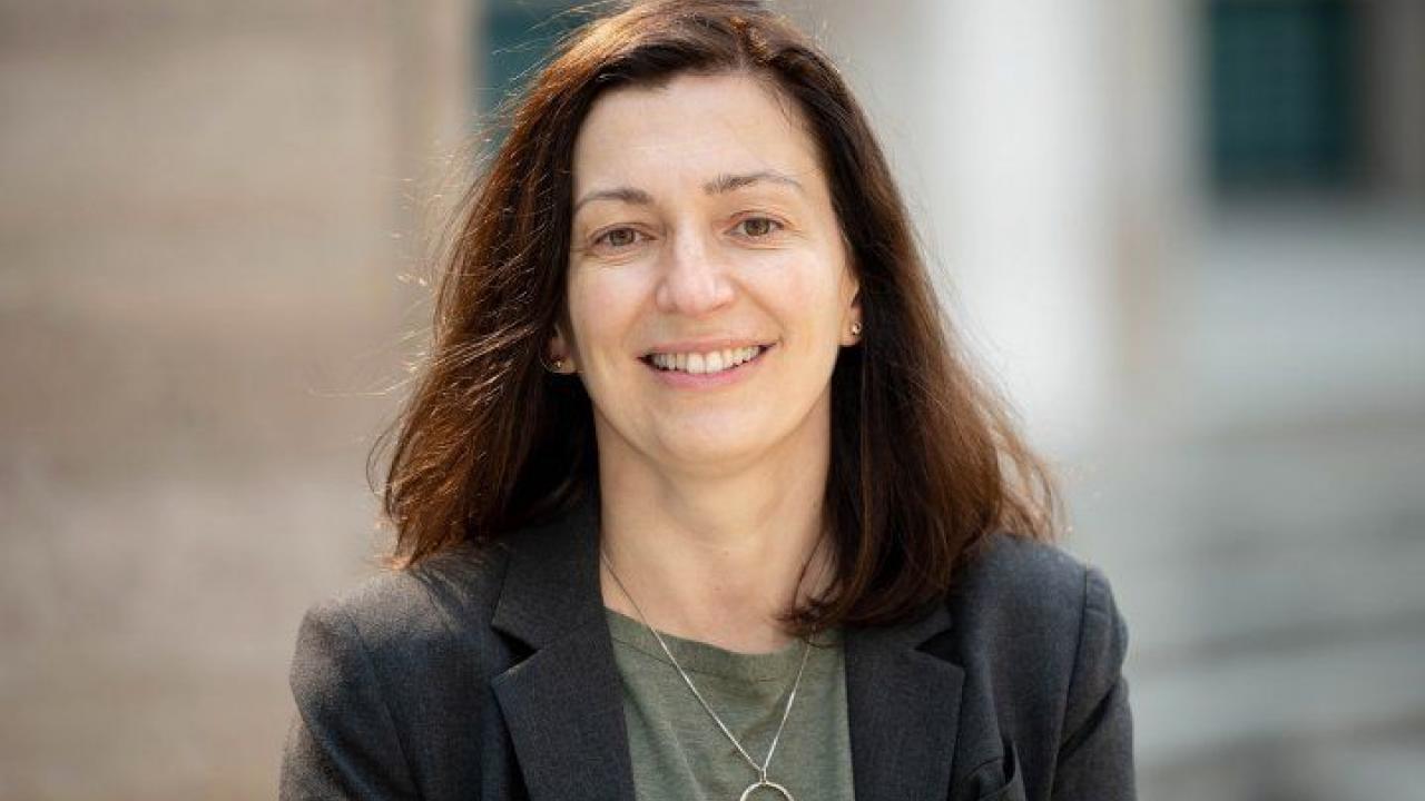 Danica Galonić Fujimori, PhD, studies how enzymes modify genetic material and other components of living cells. Photo by Susan Merrell