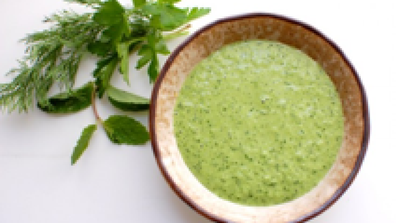 Vegan Tahini Green Goddess Dressing