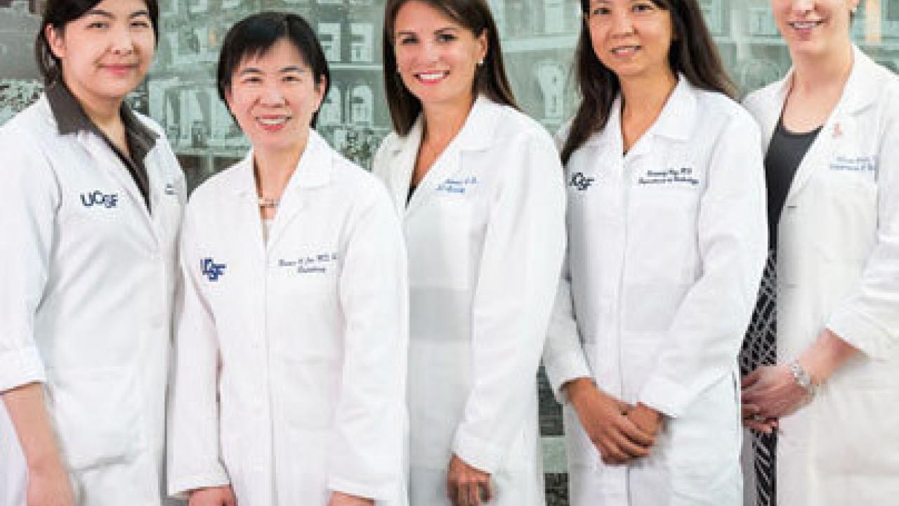 Members of the UCSF Breast Imaging Section of the UCSF Department of Radiology and Biomedical Imaging.