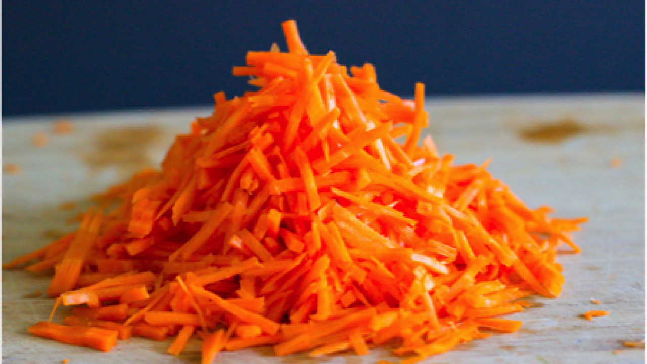Carrot Salad with Miso Dressing