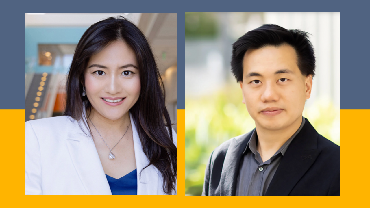 Olivia Lu and Winson Ho of UCSF