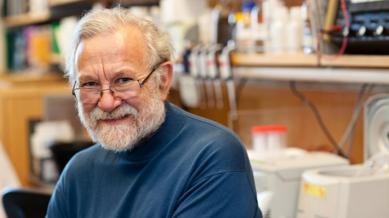 Peter Walter, PhD, grew up in Cold War-era West Berlin. He said a childhood in a divided city influenced his interest in science, which "bridges divides and political systems and religions."