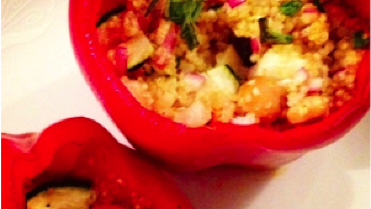Quinoa and Vegetable Stuffed Bell Peppers