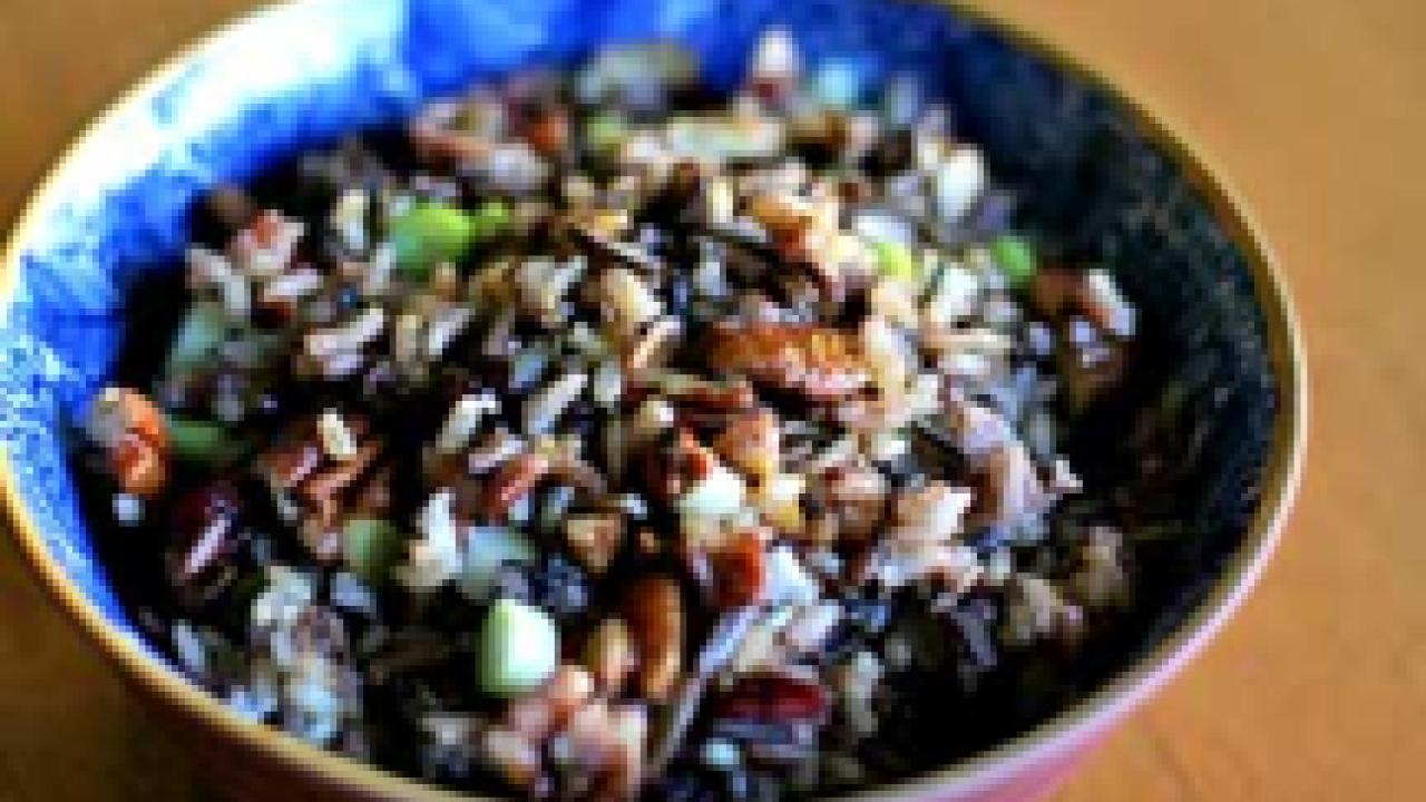 Wild Rice Salad with Kale