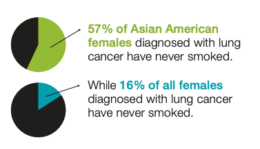 Female Asian Never-Smokers Study on Lung Cancer Risk