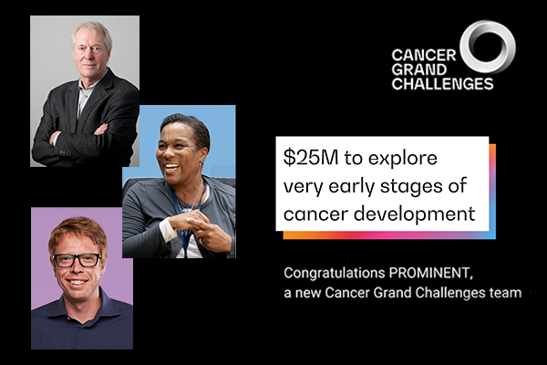 A world-class team of researchers, co-led by UCSF’s Allan Balmain, and including Kim Rhoads and Luke Gilbert, has been selected to receive a $25M Cancer Grand Challenges award to investigate the very early stages of cancer development.