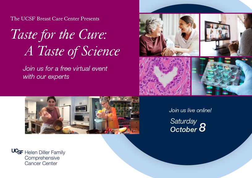 Taste for the Cure A Taste of Science UCSF Helen Diller Family