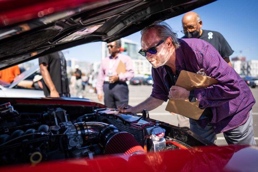 Alan Ashworth at SFCAN Car Show