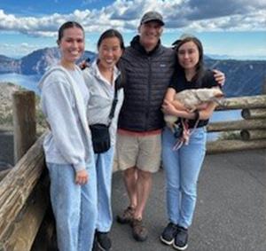 John McAdams and family