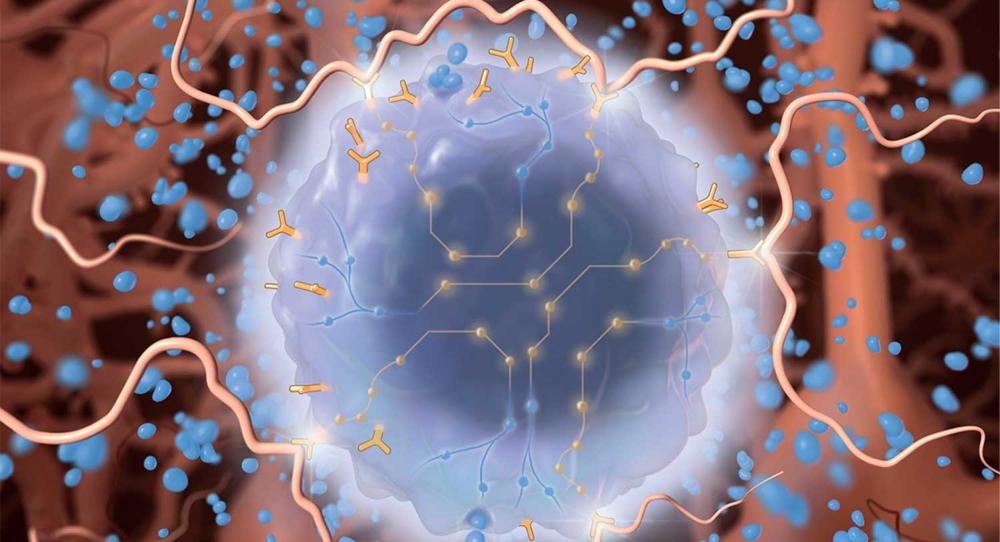 A graphic illustration depicting programmed killer T cells