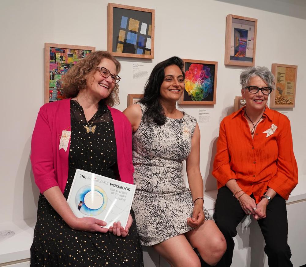 SFMOMA - Art for Recovery exhibit featuring three of the artists