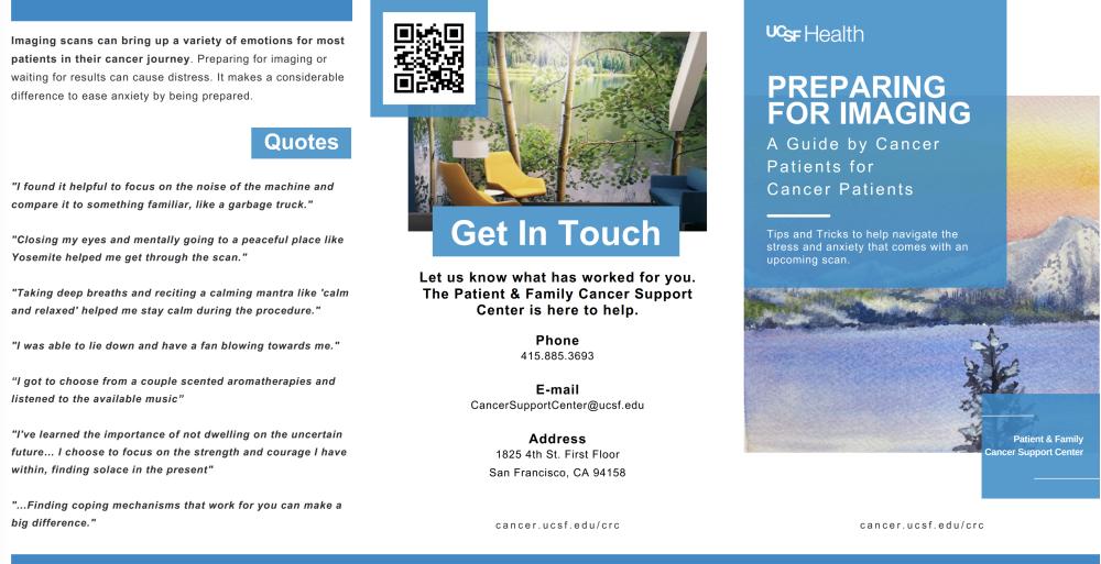 Preparing for Imaging, information by patients for patients