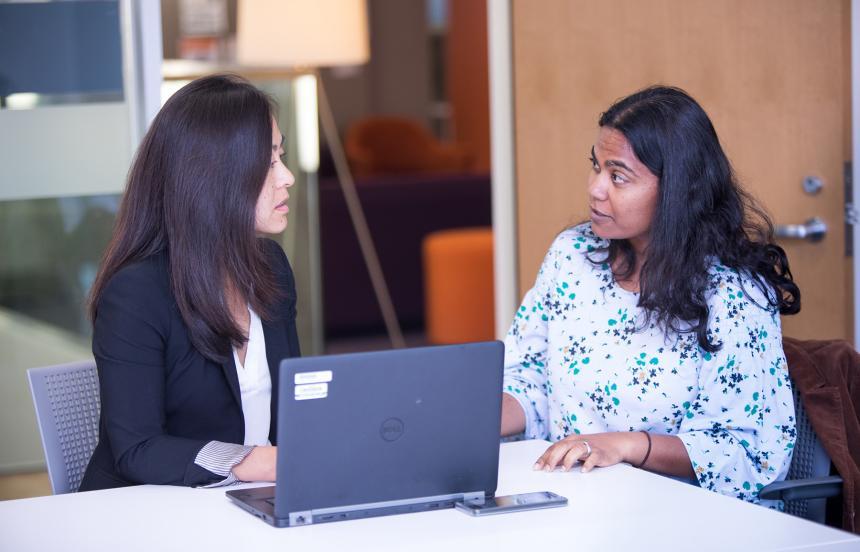 Drs. Iona Cheng and Salma Shariff-Marco at UCSF