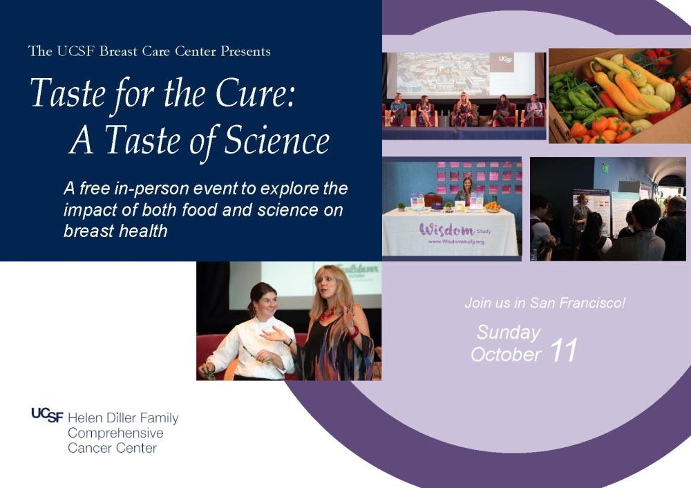 Taste for the Cure: A Taste of Science 2026 Breast Care Event