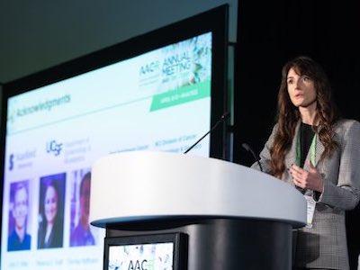 Linda Kachuri UCSF presents on prostate cancer findings at AACR 2022