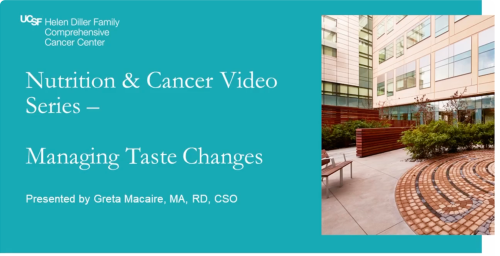 Managing Taste Changes