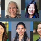 Headshots of Seven Researchers Whose Projects Were Funded through Cancer Health Outcomes SPORE