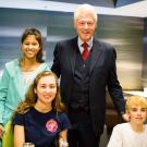 President Bill Clinton Tours New UCSF Hospitals