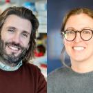 Daniele Canzio, PhD (left) and Balyn Zaro, PhD (right), have been named winners of the 2026 Bowes Biomedical Investigator Award.