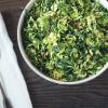 Raw Kale & Brussels Sprouts Salad with Lemon-Mustard Vinaigrette